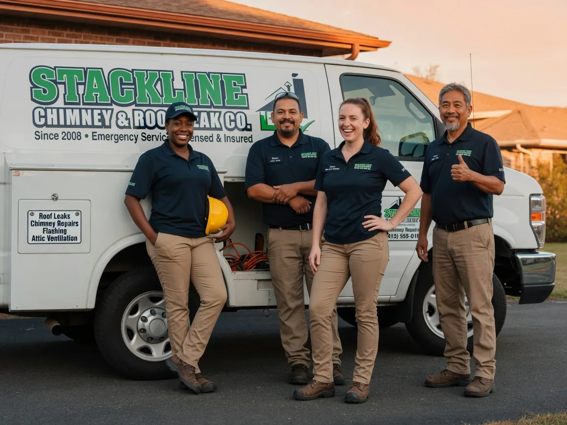 Chimney flashing repair company in Wetumka, OK